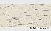 Shaded Relief Panoramic Map of Anantapur