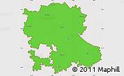 Political Simple Map of Anantapur, cropped outside