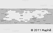 Gray Panoramic Map of Medak