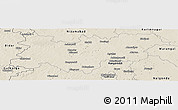 Shaded Relief Panoramic Map of Medak