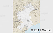 Classic Style 3D Map of Vizianagaram