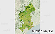 Satellite Map of Vizianagaram, lighten