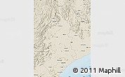 Shaded Relief Map of Vizianagaram