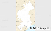 Classic Style Simple Map of Vizianagaram