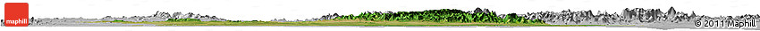 Satellite Horizon Map of West Godavari, lighten, desaturated
