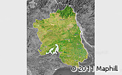 Satellite Map of West Godavari, desaturated