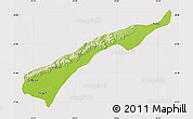 Physical Map of Dhemaji, cropped outside