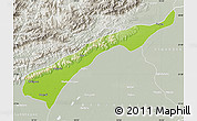 Physical Map of Dhemaji, lighten, semi-desaturated