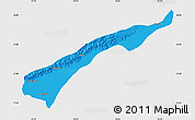 Political Map of Dhemaji, single color outside