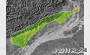 Satellite Map of Dhemaji, desaturated