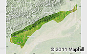 Satellite Map of Dhemaji, lighten