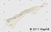 Shaded Relief Map of Dhemaji, cropped outside