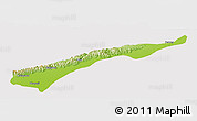 Physical Panoramic Map of Dhemaji, cropped outside