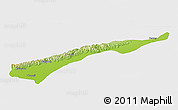 Physical Panoramic Map of Dhemaji, single color outside