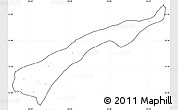 Blank Simple Map of Dhemaji, cropped outside, no labels