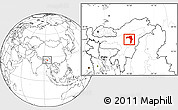 Blank Location Map of Golaghat