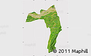 Satellite Map of Golaghat, cropped outside