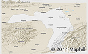 Classic Style Panoramic Map of Golaghat