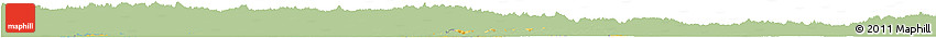 Savanna Style Horizon Map of Assam, single color outside