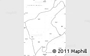 Blank Simple Map of Jorhat