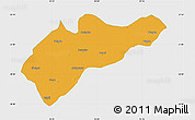 Political Map of Sibsagar, single color outside