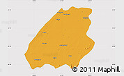 Political Map of Aurangabad, cropped outside