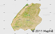 Satellite Map of Aurangabad, single color outside