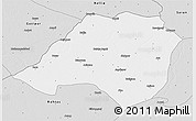 Silver Style 3D Map of Bhojpur