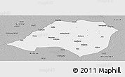 Gray Panoramic Map of Bhojpur