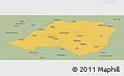 Savanna Style Panoramic Map of Bhojpur