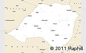 Classic Style Simple Map of Bhojpur