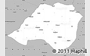 Gray Simple Map of Bhojpur