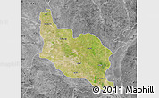 Satellite Map of Darbhanga, desaturated