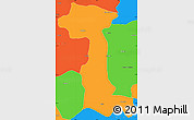 Political Simple Map of Madhepura