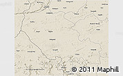 Shaded Relief 3D Map of Palamu (Daltenganj)