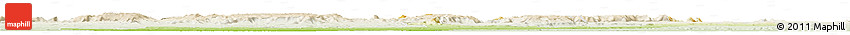 Physical Horizon Map of Palamu (Daltenganj), lighten