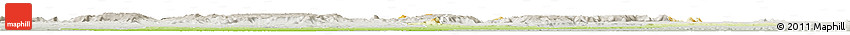 Physical Horizon Map of Palamu (Daltenganj), lighten, semi-desaturated