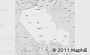 Silver Style Map of Palamu (Daltenganj)