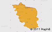 Political Map of Paschim Champaran, cropped outside