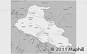 Gray 3D Map of Purbi Singhbhum