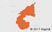 Political Map of Saharsa, cropped outside