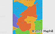 Political Map of Saharsa