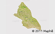 Satellite 3D Map of Saran, cropped outside