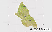 Satellite Map of Saran, cropped outside