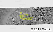Satellite Panoramic Map of Dadra and Nagar Haveli, desaturated