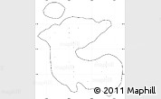 Blank Simple Map of Dadra and Nagar Haveli, cropped outside, no labels