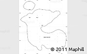 Blank Simple Map of Dadra and Nagar Haveli, cropped outside