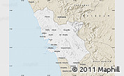 Classic Style Map of North Goa