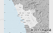 Gray Map of North Goa
