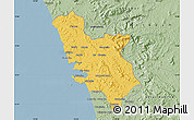 Savanna Style Map of North Goa